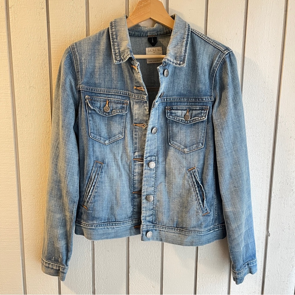 J. Crew Light Blue Denim Jacket